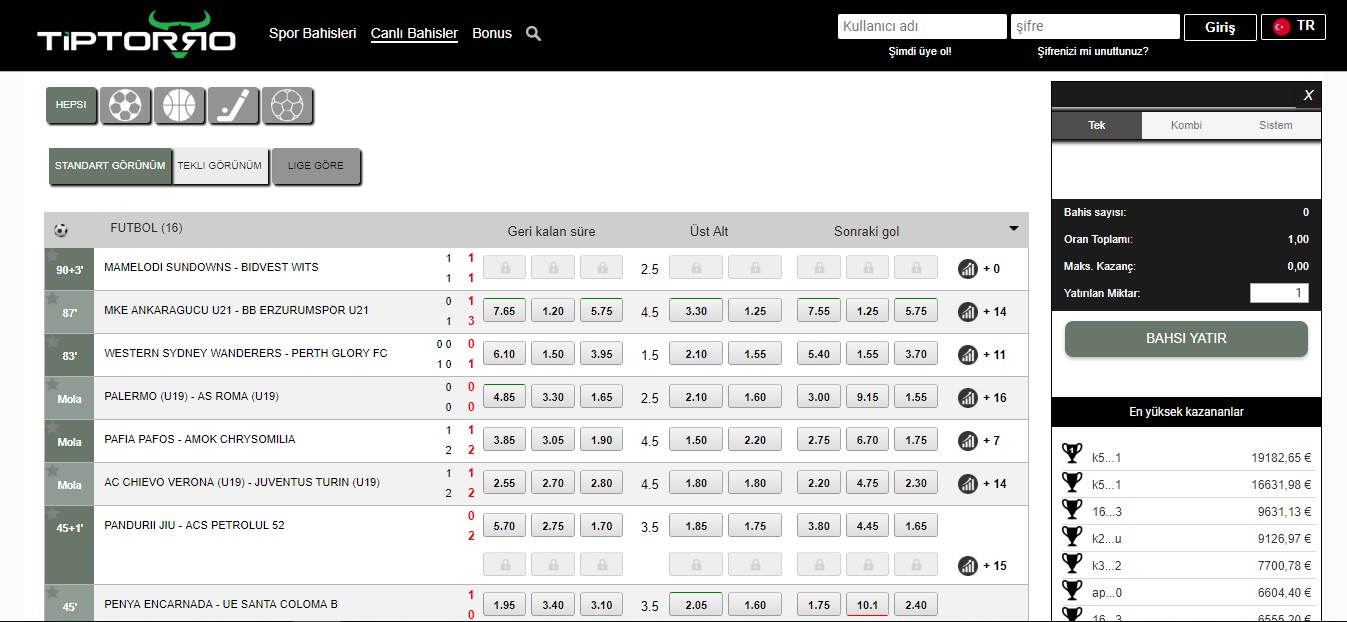 Tiptorro Guncelgirisadresi