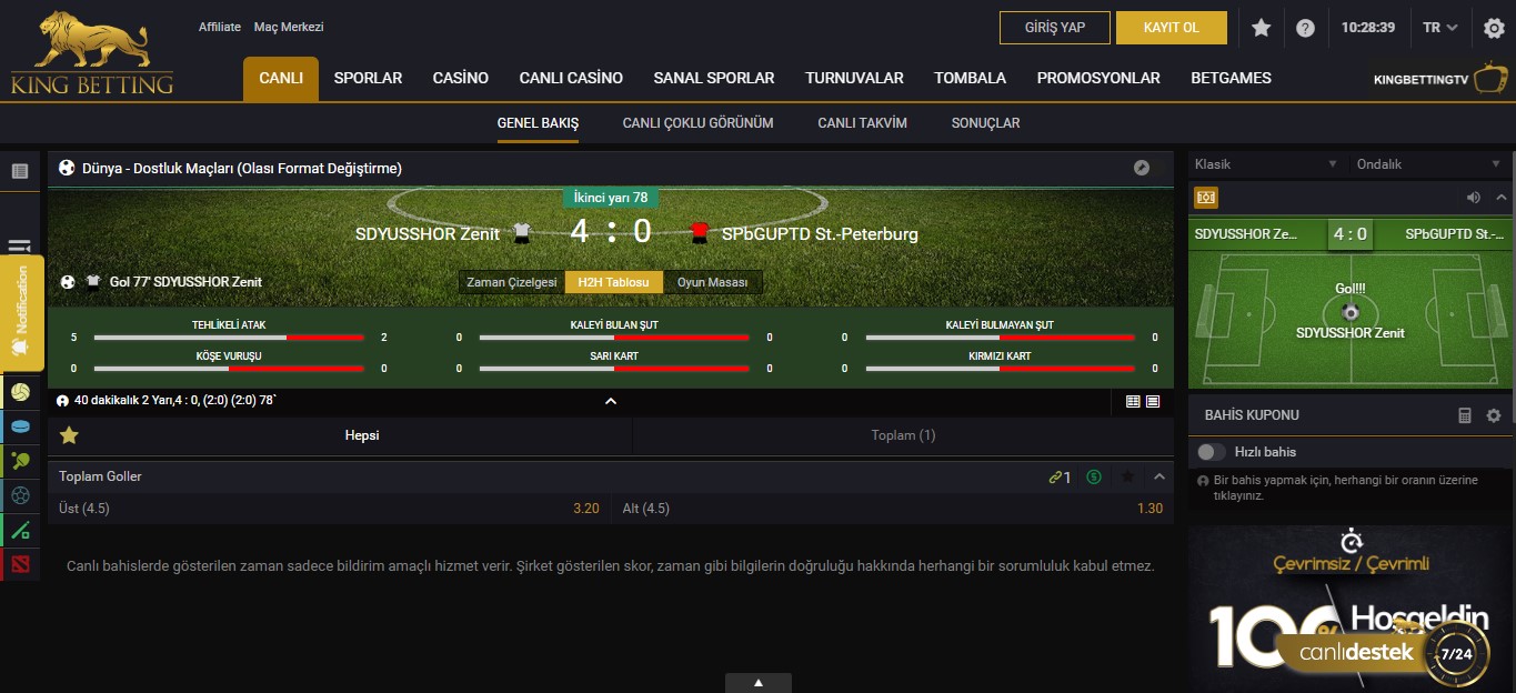 kingbetting Uygulamasına Giriş Yapın